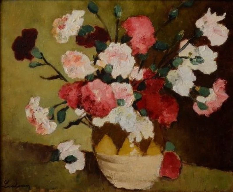 Natura morta con garofani e rose - Muzeul de Artă al României